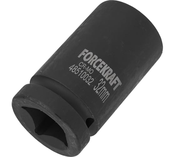 Головка ударная глубокая 6-гранная 32 мм, 1"DR Forcekraft FK-48510032(50987)