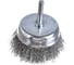 Щетка чашечная 75 мм, 1/4", витая проволока для дрели INTERTOOL BT-9075 1