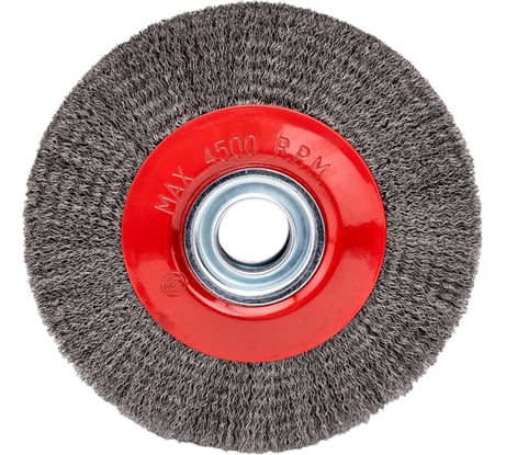 Щетка кольцевая 200х32 мм, витая проволока INTERTOOL BT-6200