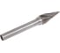 Борфреза твердосплавная в форме заостренного конуса по алюминию Rotorica тип M / SKM M1020C06 3