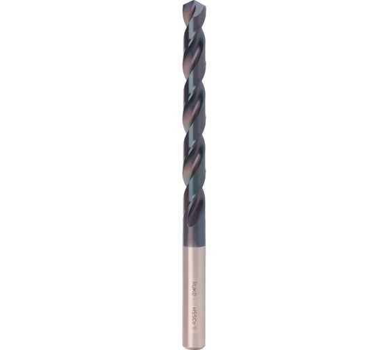 Сверло по металлу 10x133х87мм, HSSE-Co8 TiALN, DIN 338 RUKO 281100EF 1