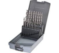 Набор сверл по металлу TL3000 19 шт, 1-10 мм, HSS-G RUKO 258214RO