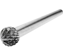 Борфреза (шарошка) по металлу твердосплавная сферическая, тип D 12х10х6 мм S.E.B. 407SL-D1210