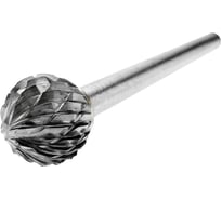 Борфреза (шарошка) по металлу твердосплавная сферическая, тип D 14х12х6 мм S.E.B. 407SL-D1412