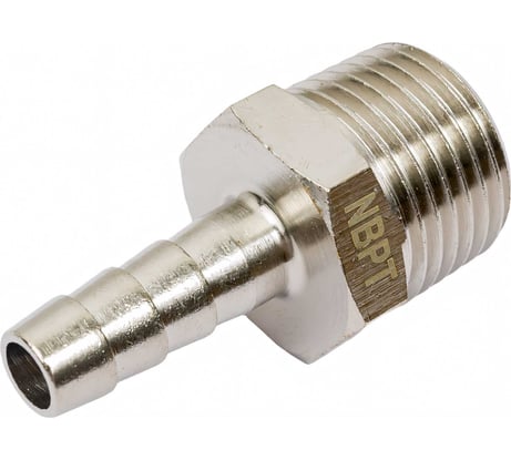 Штуцер JB 08-04 8 мм - резьба 1/2"M NBPT 54406