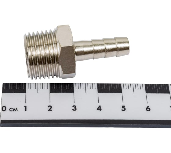 Штуцер JB 08-04 8 мм - резьба 1/2"M NBPT 54406
