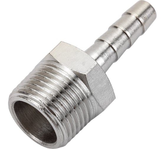 Штуцер JB 06-03 6 мм - резьба 3/8"M NBPT 54369