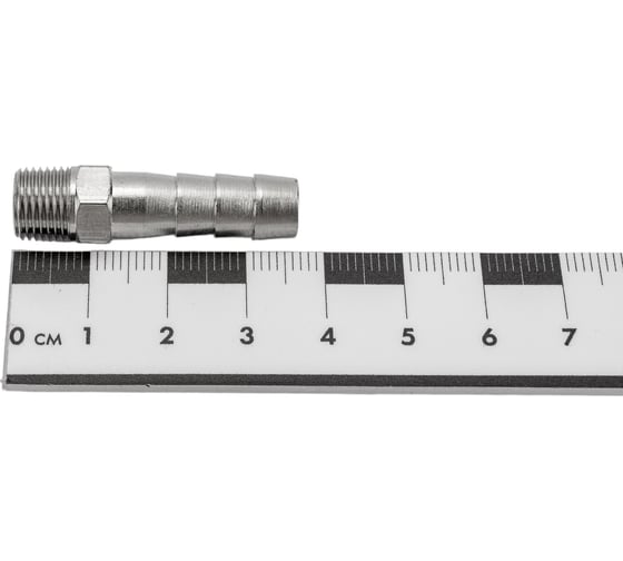 Штуцер JB 08-01 8 мм - резьба 1/8"M NBPT 54376