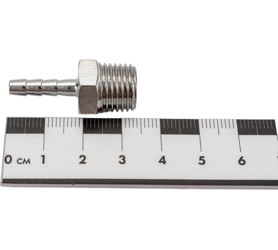 Штуцер JB 04-02 4 мм - резьба 1/4"M NBPT 54338