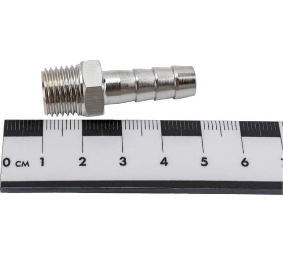 Штуцер JB 10-02 10 мм - резьба 1/4"M NBPT 54420