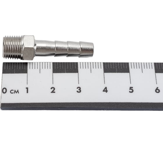 Штуцер JB 06-01 6 мм - резьба 1/8"M NBPT 54345