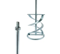 Насадка-венчик оцинкованная М14 120х600 мм для строительного миксера S.E.B. 511DL-JBQ120М14