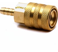 Наконечник для подкачки шин латунный ЕВРО 8 мм HQ-mech УТ000002198