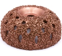 Шероховальная твердосплавная контурная полусфера (102х38 мм; 14 мм; зернистость 14) HQ-mech УТ000001882