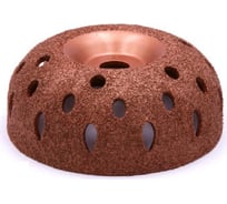 Шероховальная твердосплавная контурная полусфера (102х38 мм; 14 мм; зернистость 60) HQ-mech УТ000001878