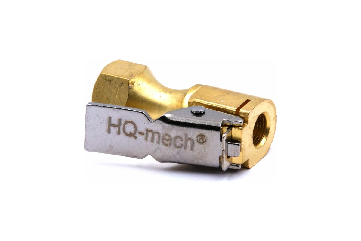 Наконечник для подкачки шин латунный усиленный ЕВРО F1/4" NPT HQ-mech ...