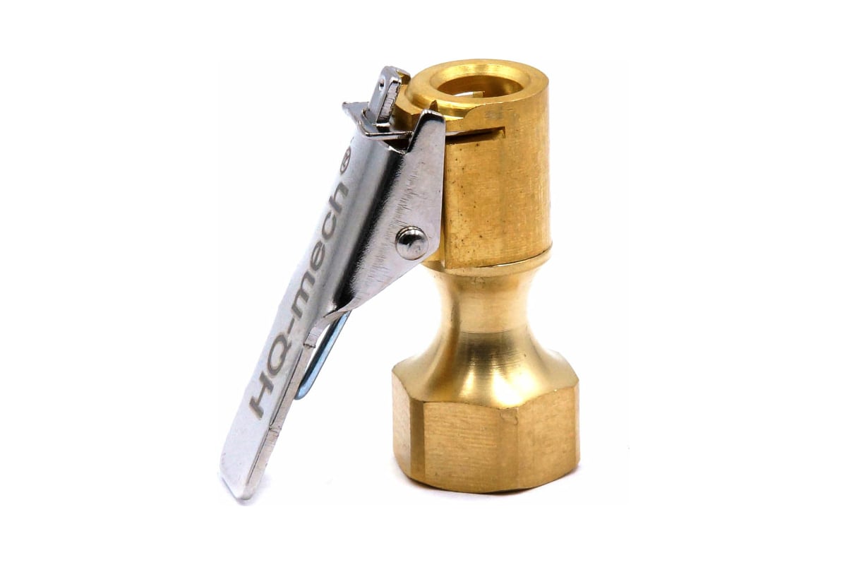 Наконечник для подкачки шин латунный ЕВРО F1/4" NPT HQ-mech УТ000002191 ...