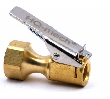 Наконечник для подкачки шин латунный ЕВРО F1/4" NPT HQ-mech УТ000002191
