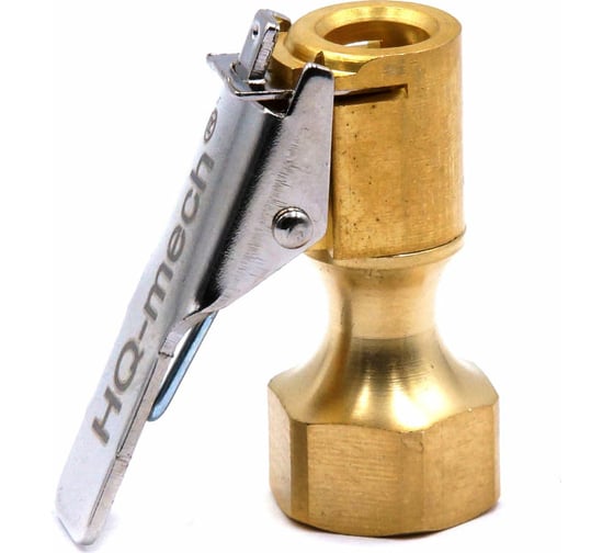 Наконечник для подкачки шин латунный ЕВРО F1/4" NPT HQ-mech УТ000002191