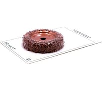 Шероховальная твердосплавная контурная полусфера (65х13х9.5 мм; зернистость 16) HQ-mech УТ000001867