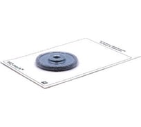 Абразивное твердосплавное кольцо (50.8х6.3 мм; 3/8"х24UNF; зернистость 230) HQ-mech УТ000001997