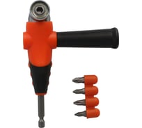 Угловой адаптер FASTER TOOLS 0,8-10 мм с компл. насадок 6975/ FT200-07