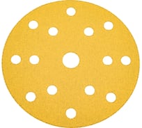 Шлифовальный круг на липучке 150 мм, Р120, 10 шт Totflex 4631163838948