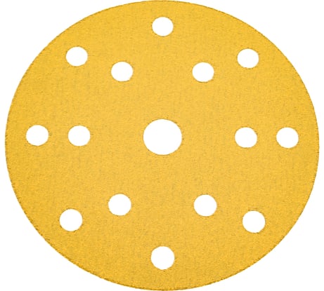 Шлифовальный круг на липучке 150 мм, Р120, 10 шт Totflex 4631163838948