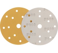 Шлифовальный круг на липучке 150 мм, Р600, 10 шт Totflex 4631163838986