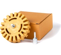 Диск зубчатый с адаптером для снятия клейкой ленты 100х25 мм KRAUSS 32240