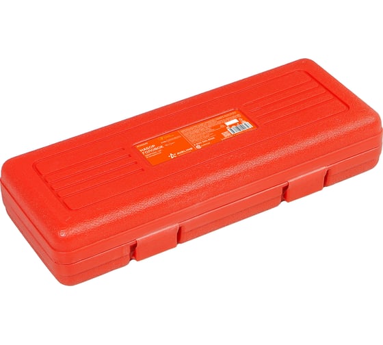 Набор головок ударных 8 шт, HEX5-HEX19, 78 мм, 1/2", пластиковый кейс Airline ATAS049
