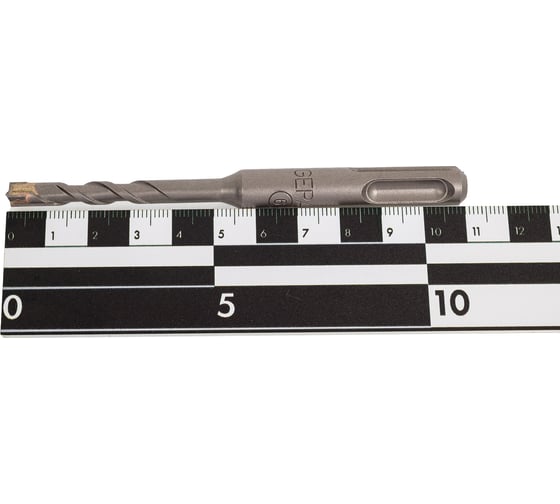 Бур сверло 6x50x110 мм, SDS-plus, Quadro-x GEPARD GP1206-110