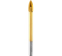 Сверло универсальное 7 мм, HM-TiN, цилиндрический хв-к GRAPHITE 56H404