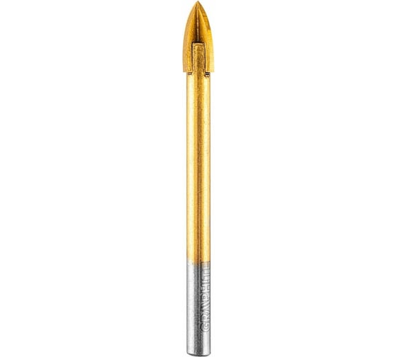 Сверло универсальное 8 мм, HM-TiN, цилиндрический хв-к GRAPHITE 56H405 1