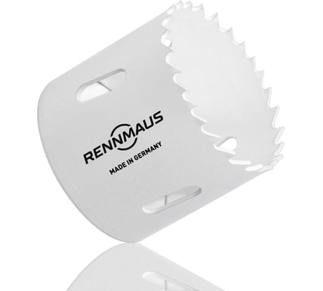 Коронка Bi-metall 74 мм крупный зуб RENNMAUS 4074760001