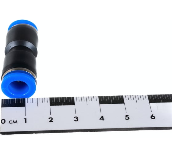 Фитинг цанговый прямой 8-8 мм Pegas pneumatic 5302