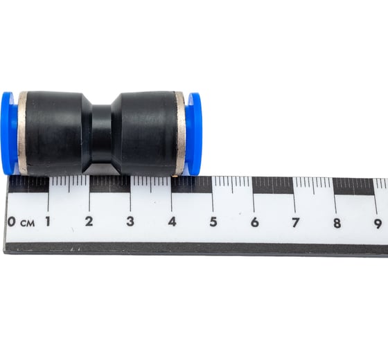 Фитинг цанговый прямой 12-12 мм Pegas pneumatic 5304