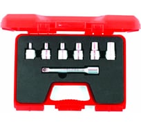 Набор торцевых головок Star Torx 7 предметов IZELTAS 1113006007