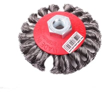 Коническая щетка CZ95 95 мм, М14, жгутовая проволока SIT 0309