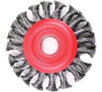 Дисковая щетка U115 115х22.2 мм, жгутовая проволока SIT 0501