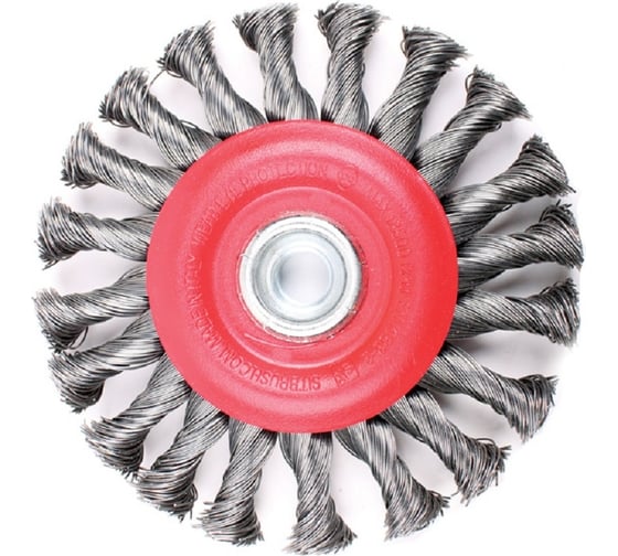 Дисковая щетка U125 125 мм, М14, жгутовая проволока SIT 0506