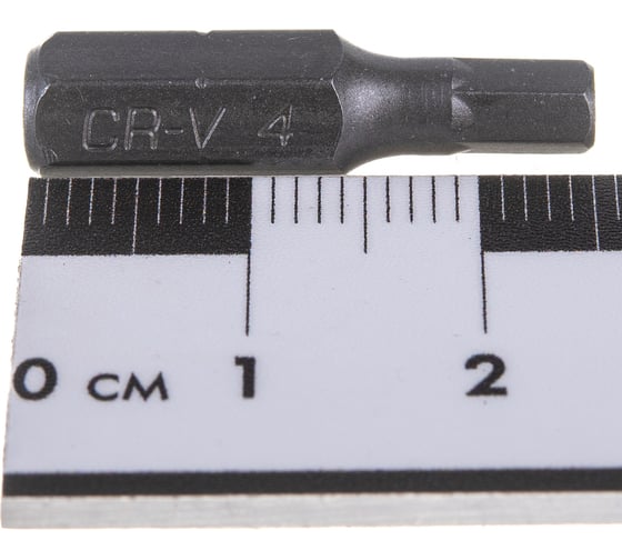 Биты НЕХ N4, 10 шт Управдом CrV 233411-4-10 4100002132