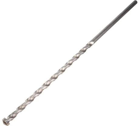 Сверло ударное по бетону, винтовой прокат, 10х300/250 мм, с цилиндрическим хвостовиком Управдом 4100001105