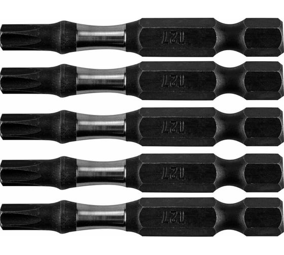 Биты ударные T27x50 мм, 1/4", S2, 5 шт NEO Tools 09-586