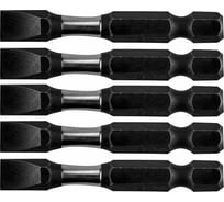 Биты ударные SL8x50 мм, 1/4", S2, 5 шт NEO Tools 09-582