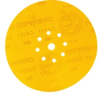 Круг шлифовальный на бумаге CA331 (225 мм; 9 отверстий; Р800) Deerfos 7930091775934