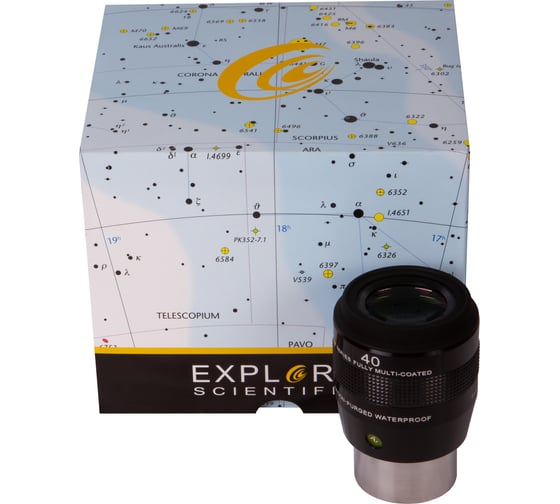 Окуляр Explore Scientific LER 62°, 40 мм, 2" (AR) Bresser 75802