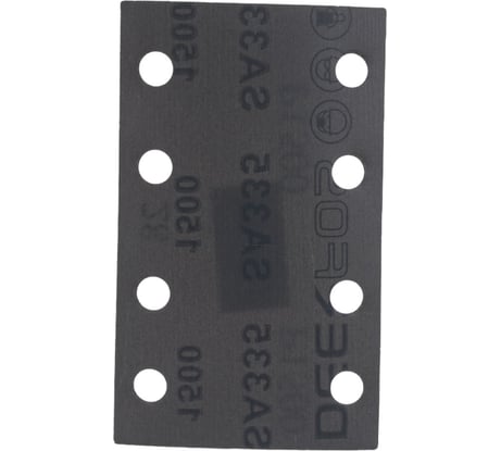Абразивная полоса FILM PLATINUM (81х133 мм; 8 отверстий; P1500) Deerfos 7930091775941