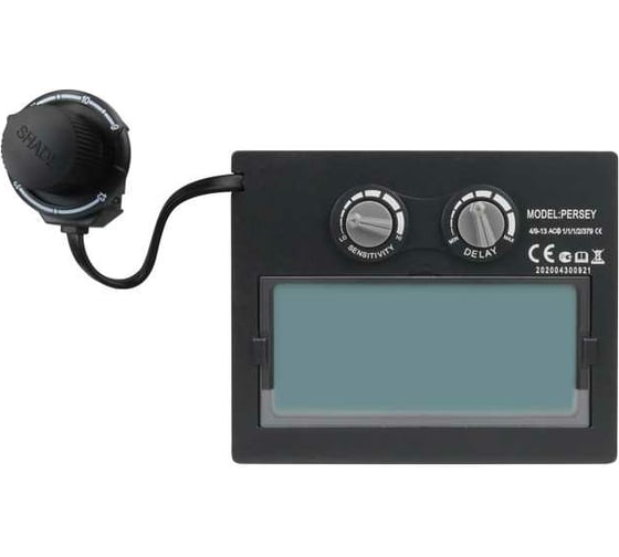 Маска сварщика красная глянцевая PERSEY AWT 771 027