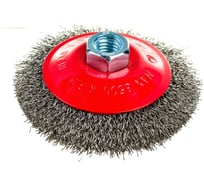 Щетка тарельчатая 100 мм, М14, нержавеющая сталь, для УШМ (7002) CNIC 39220